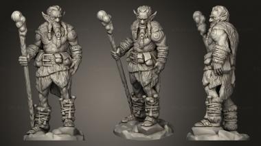 Military figurines Firbolg 3d model
